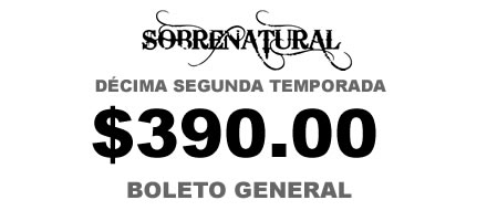 Sobrenatural Xochimilco Boletos